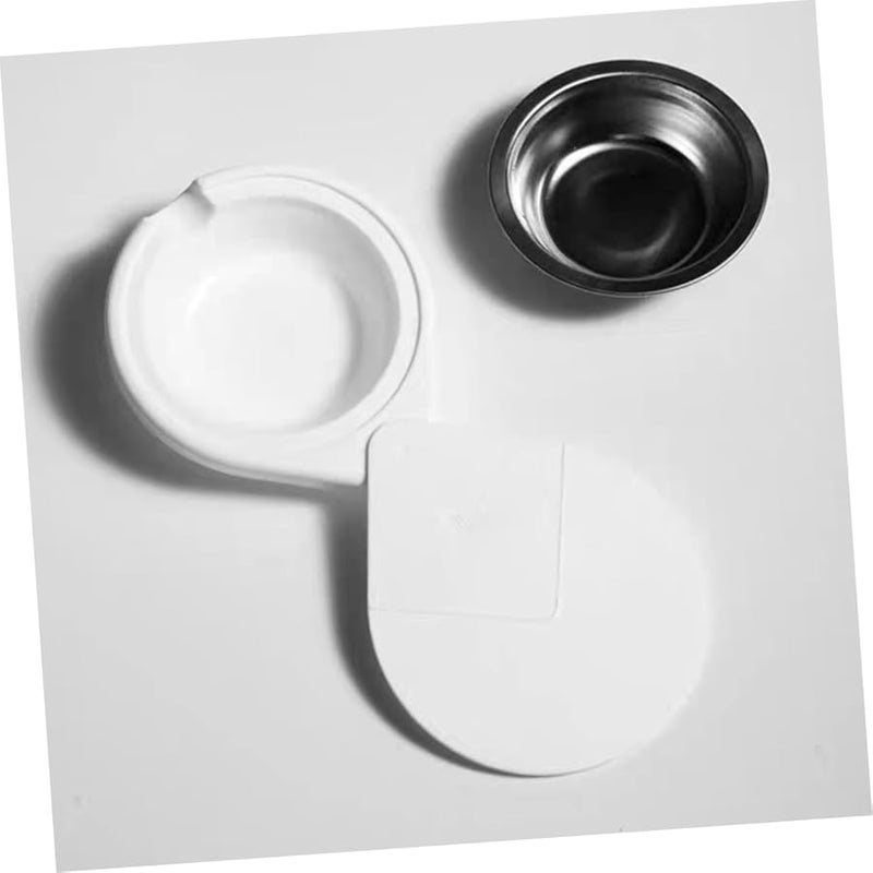 Stainless Steel Rotatable Hidden Under Desk Mount Windproof Ashtray Easy to Clean - Image 4